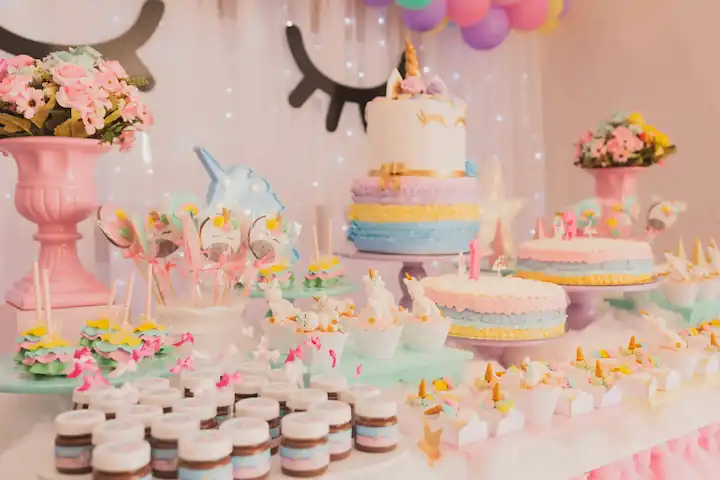 Gâteau Licorne magique pour anniversaire